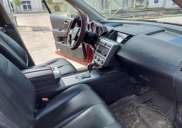 Nissan Murano cena 12500 przebieg: 281790, rok produkcji 2006 z Mieszkowice małe 254